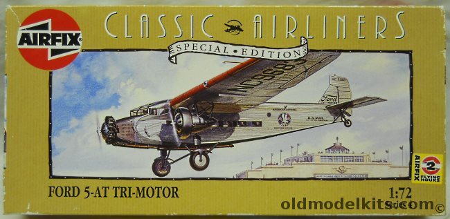 Airfix 1/72 Ford 5-AT (5AT) or JR-3 Tri-Motor - American Airlines 1933 or  US Marines JR-3 from VJ-6M in July of 1930, 04009 plastic model kit